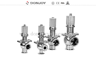 2.5"  SS304  Four way Pressure Safety Valve adjustable between 1Bar to10 Bar