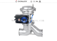 DN100 Globe Valve With Stainless Steel Actuator With IL TOP1441 For Food