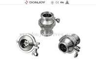 3 Inch Clamp Stainless Steel Hydraulic Check Valves For Recover Liquid Loss