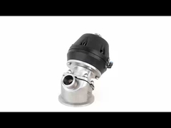 Van màng đáy bồn vệ sinh khí nén hoặc thủ công 316L 1'' - 4''