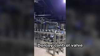 Nhà máy khách hàng sử dụng van điều khiển Donjoy