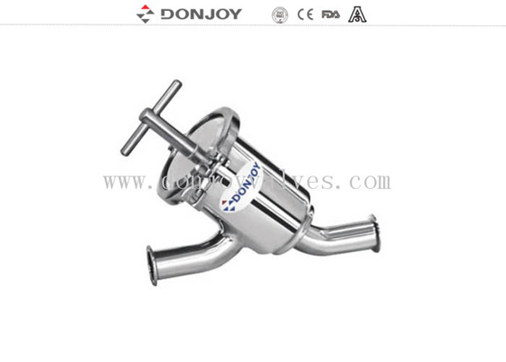 ANSI 304 SS Clamp Y Type Strainer , DN40 Sanitary Y Strainer Stainless Steel