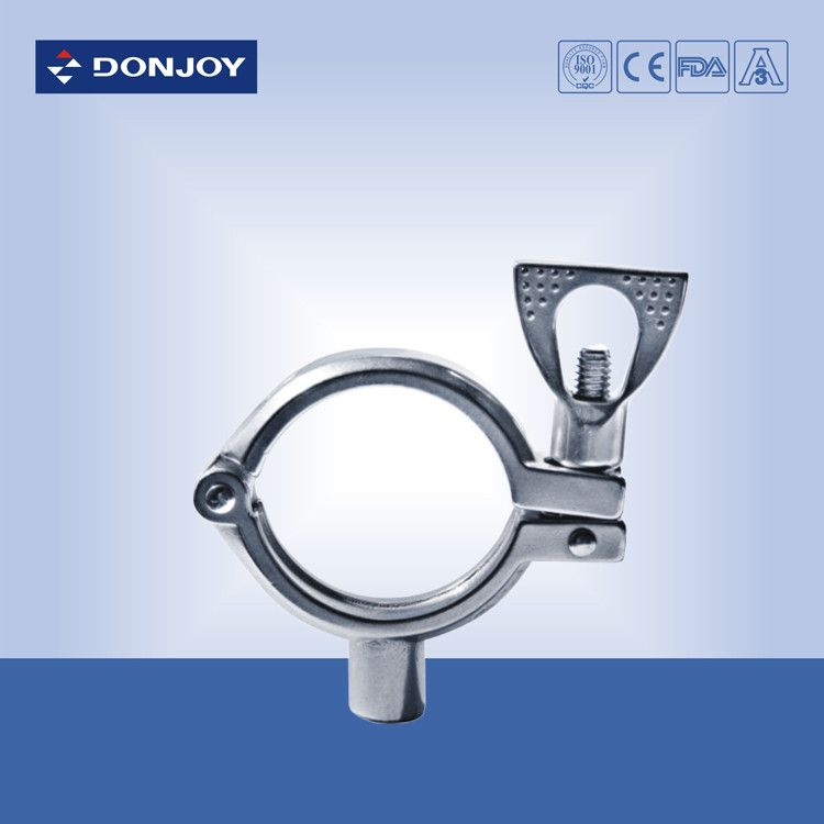 SS304 Giá đỡ ống kẹp hạng nặng / Kẹp TC / Ống có ren hoặc thanh