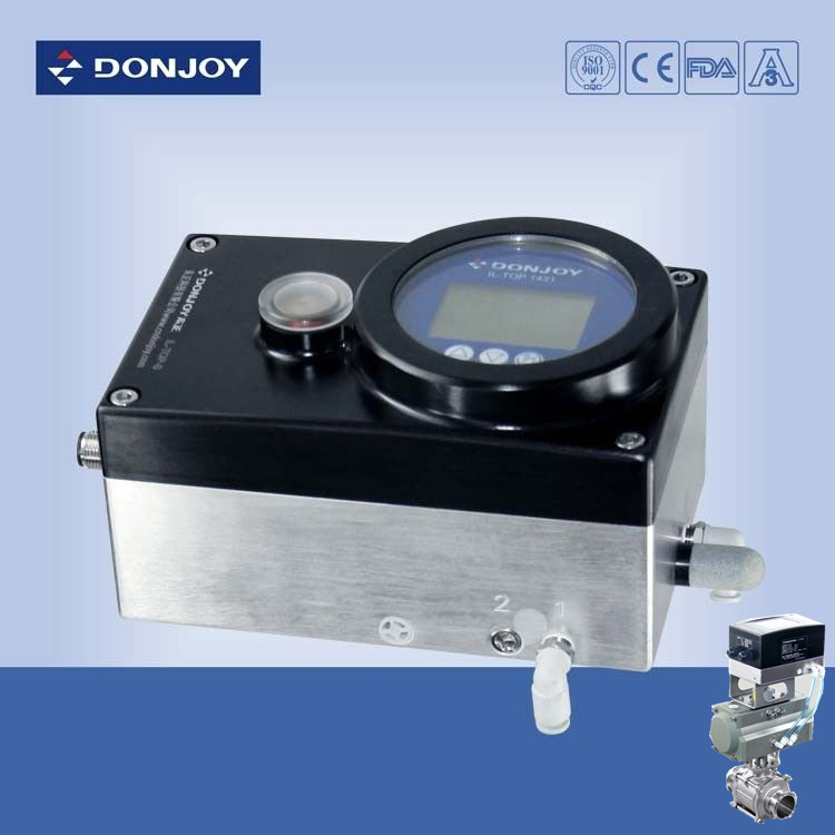 Bộ định vị van khí nén 0 / 4-20mA, Bộ điều khiển IL-Top-S, Bộ điều khiển Bộ truyền động Nhôm