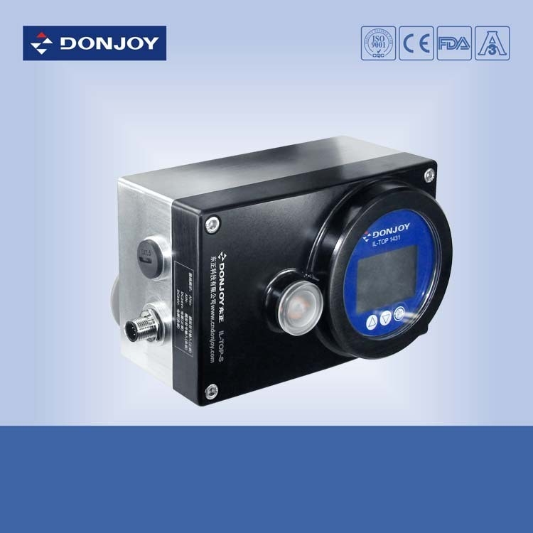 Bộ định vị van khí nén 0 / 4-20mA, Bộ điều khiển IL-Top-S, Bộ điều khiển Bộ truyền động Nhôm