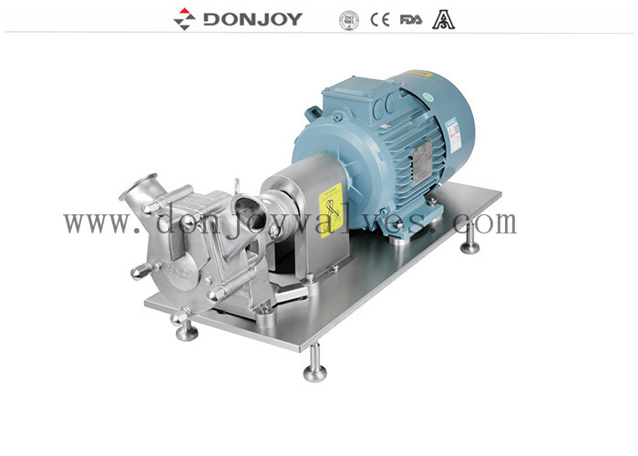 Bơm sin vệ sinh với động cơ kết nối trực tiếp cho các sản phẩm có độ nhớt cao hơn