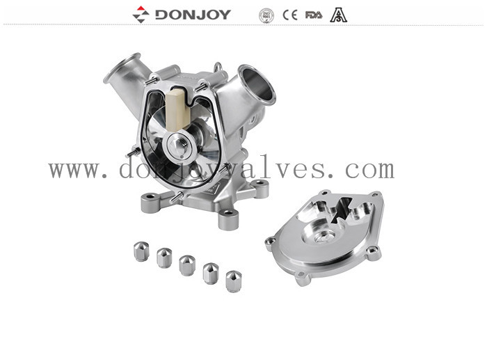 Chế độ vệ sinh Máy bơm sinus trục trần cho các sản phẩm hạt / Máy bơm độ tinh khiết cao