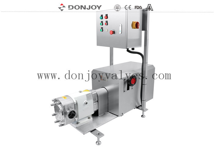 Máy bơm vòng xoay vệ sinh cho các sản phẩm có độ nhớt cao
