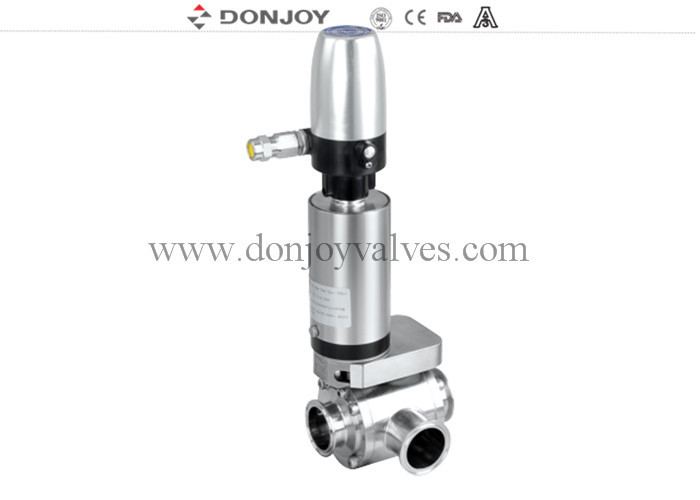 DONJOY Sanitary 3 Way L loại van bướm với ILTOP21A31
