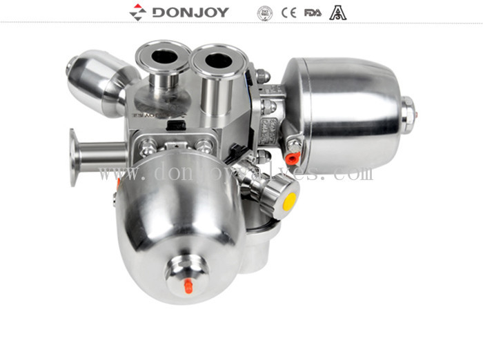 DONJOY Sanitary Multiport Pneumatic Diaphragm Valve, van vệ sinh đa cổng