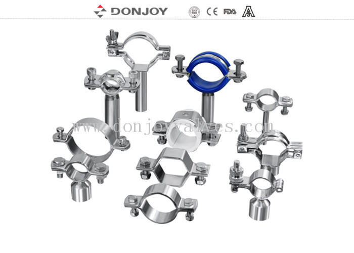 SS304 Giá đỡ ống kẹp hạng nặng / Kẹp TC / Ống có ren hoặc thanh