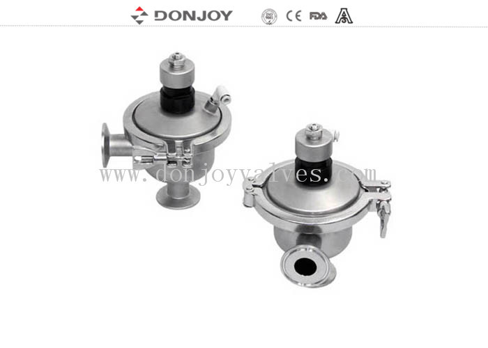 Van áp suất nhỏ liên tục V loại với kết nối kẹp EPDM PTFE Gasket