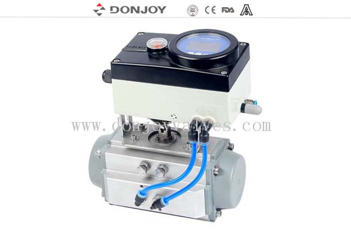 Bộ định vị van khí nén 0 / 4-20mA, Bộ điều khiển IL-Top-S, Bộ điều khiển Bộ truyền động Nhôm