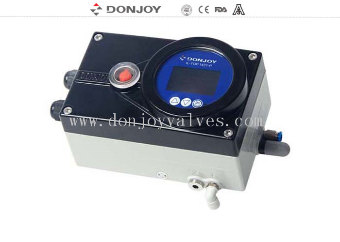Bộ định vị van khí nén 0 / 4-20mA, Bộ điều khiển IL-Top-S, Bộ điều khiển Bộ truyền động Nhôm