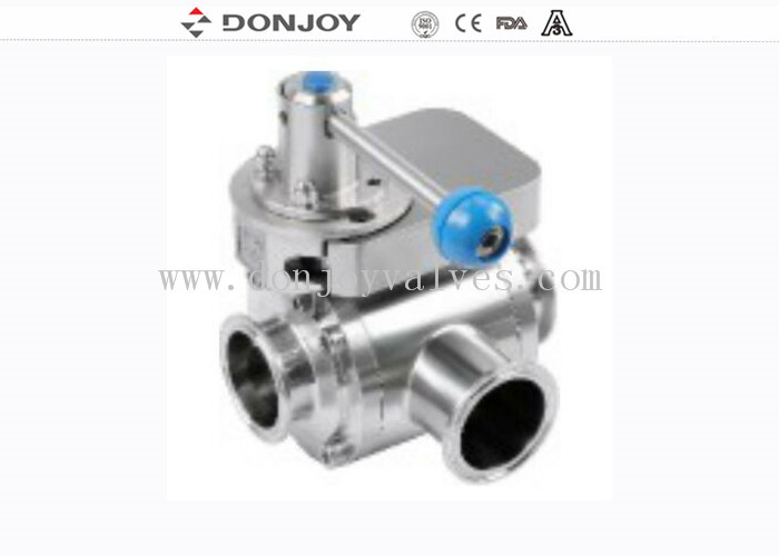 DONJOY Sanitary 3 Way L loại van bướm với ILTOP21A31