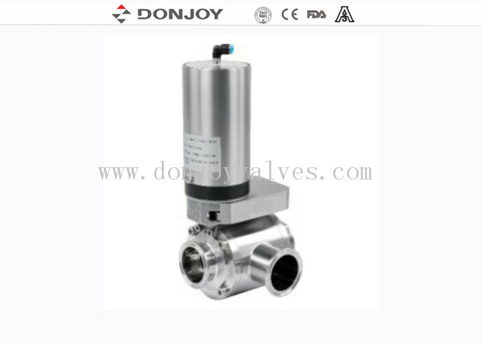 DONJOY Sanitary 3 Way L loại van bướm với ILTOP21A31