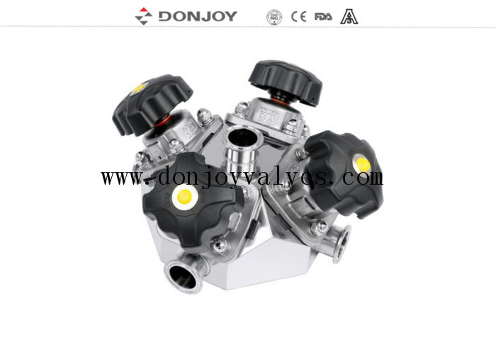 Van màng khí nén đa năng 316L, phụ kiện thép không gỉ vệ sinh