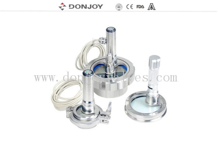 2017 Type Clamp Flange Stainless Steel Sight Glass Với Ánh sáng
