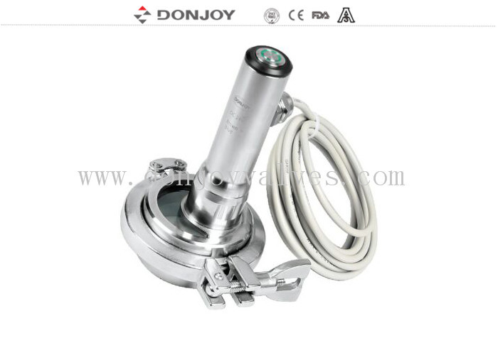 2017 Type Clamp Flange Stainless Steel Sight Glass Với Ánh sáng