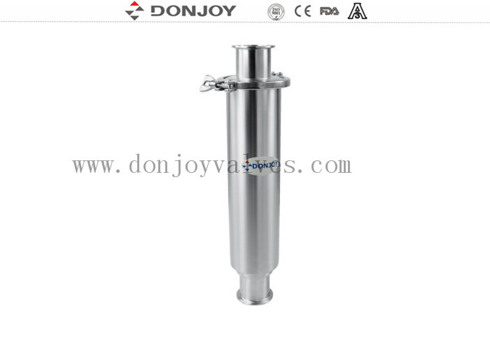 Bộ lọc vệ sinh trực tuyến / SS316L Straight Type Strainer With Tri Clamp End