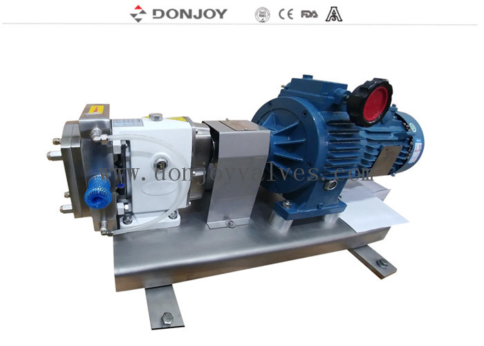 TUL-55 Ống bơm vòng xoay dương tính với động cơ để chuyển nước sốt cà chua