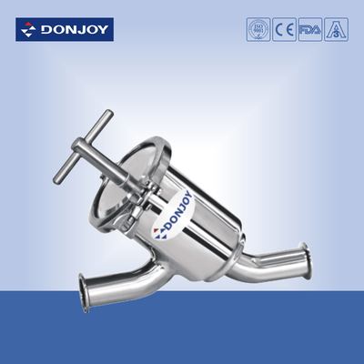 ANSI 304 SS Clamp Y Type Strainer , DN40 Sanitary Y Strainer Stainless Steel