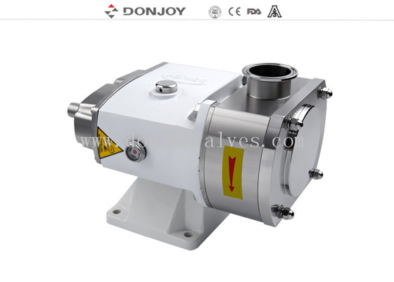 Chocolate and flow control TUL-30 bare shaft  lobe rotary pump with flush seal