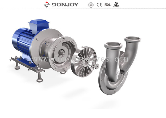 Cip Self Priming High Purity Pumps For Flavored Milk Drinks System
